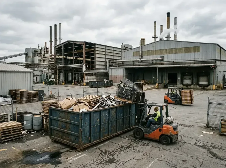 industrial-factory-scrap-conta-003 — frequently asked questions, Cheap Roll-off Dumpster Rentals in Rosemount, OH
